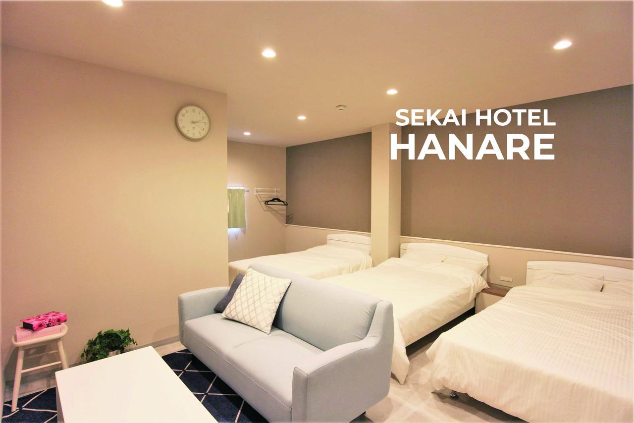Sekai Hotel Shika Осака Экстерьер фото